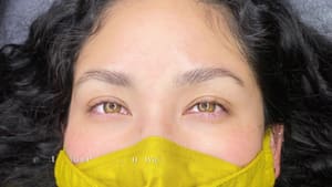 Eyebrow Tattoo result by Precise Glow Beauty Studio in Long Beach, CA