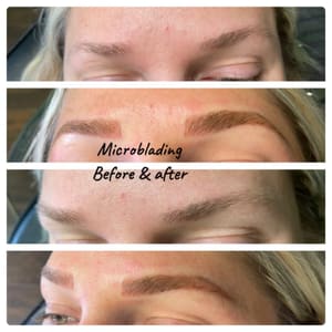 Eyebrow Tattoo result by Precise Threading & Massage Spa in Columbus, OH