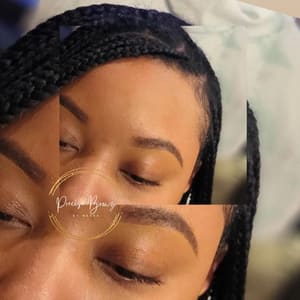 Eyebrow Tattoo result by PreciseBrowz_by_nessa in Stonecrest, GA