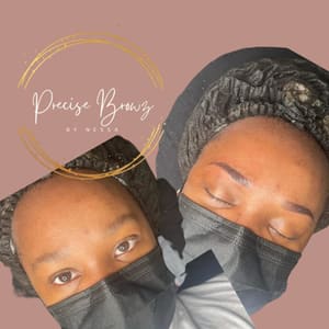 Eyebrow Tattoo result by PreciseBrowz_by_nessa in Stonecrest, GA