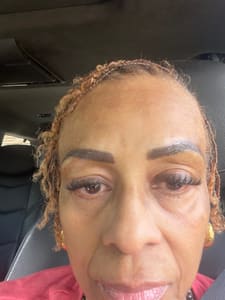 Eyebrow Tattoo result by Precision Beauty Limited in Amarillo, TX