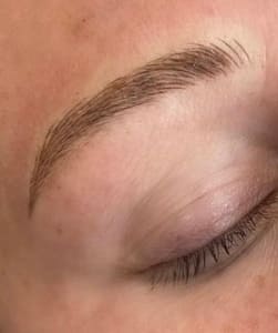Eyebrow Tattoo result by Precision Beauty, Permanent Cosmetics in West Des Moines, IA