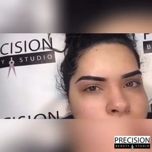Eyebrow Tattoo result by Precision Beauty Studio in Falling Waters, WV