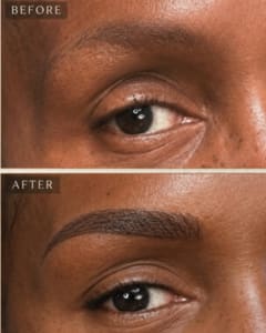 Eyebrow Tattoo result by Precision Brow Studio LLC in Brockton, MA