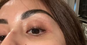 Eyebrow Tattoo result by Precision Esthetics Beauty in Vacaville, CA