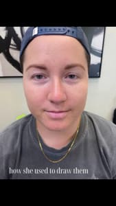 Eyebrow Tattoo result by Precision Ink Artistry in Temecula, CA