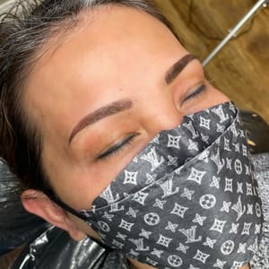 Eyebrow Tattoo result by Precision Inks Permanent Makeup in Las Vegas, NV