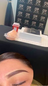 Eyebrow Tattoo result by Precision Inks Permanent Makeup in Las Vegas, NV