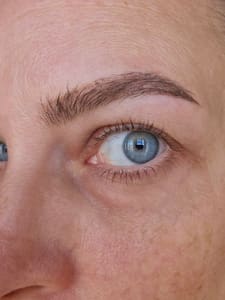 Eyebrow Tattoo result by Precision Inks Permanent Makeup in Las Vegas, NV