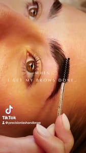 Eyebrow Tattoo result by Precision Lash & Brow in Bethesda, MD