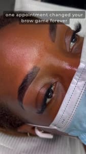 Eyebrow Tattoo result by Precision Lash & Brow in Bethesda, MD