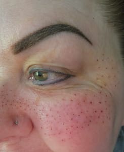 Eyebrow Tattoo result by Premier Beauty Salon LLC in Louisville, KY