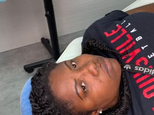 Eyebrow Tattoo result by Premier Beauty Salon LLC in Louisville, KY