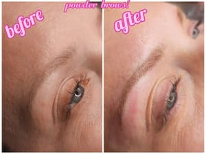 Eyebrow Tattoo result by Premier Lashes and Ink in Arnold, MO