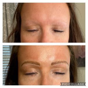 Eyebrow Tattoo result by Premier Microblading of Abilene in Abilene, TX