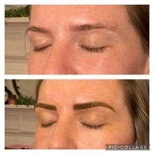 Eyebrow Tattoo result by Premier Microblading of Abilene in Abilene, TX