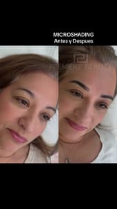 Eyebrow Tattoo result by Premiere Beauty Permanent Makeup & Spa in Pasadena, TX