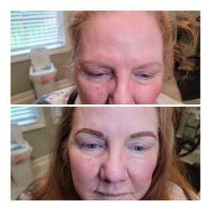 Eyebrow Tattoo result by PrestigiousButterflies in Rocky Mount, NC