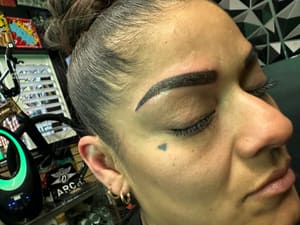 Eyebrow Tattoo result by PrettiPMU in Wichita, KS