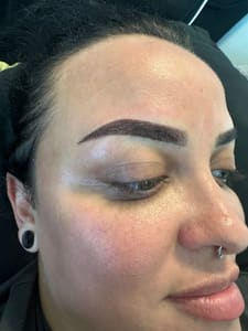 Eyebrow Tattoo result by PrettiPMU in Wichita, KS