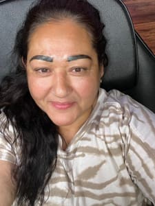 Eyebrow Tattoo result by Pretty B. Ink, LLC in Fayetteville, AR