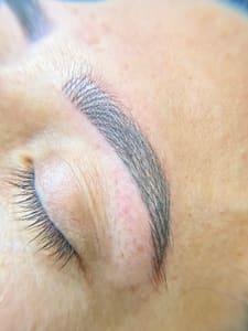 Eyebrow Tattoo result by Pretty Brows Lash N' Skin in Colleyville, TX