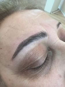 Eyebrow Tattoo result by Pretty Brows Lash N' Skin in Colleyville, TX