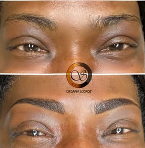 Eyebrow Tattoo result by Pretty Face All Day Eyebrow Microblading in Greenville, SC
