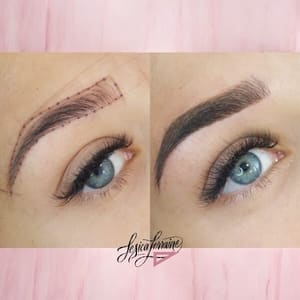 Eyebrow Tattoo result by Pretty Face Brows and Lips in West Palm Beach, FL