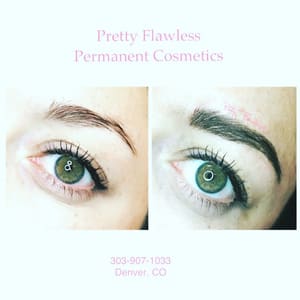 Eyebrow Tattoo result by Pretty Flawless Aesthetics in Greenwood Village, CO