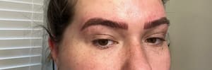 Eyebrow Tattoo result by Pretty Glow Brazilian Wax & Sugaring in Dacula, GA