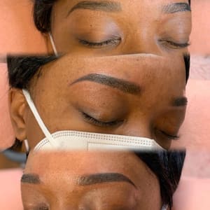 Eyebrow Tattoo result by Pretty Habits Ink in Dallas, TX