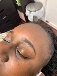 Eyebrow Tattoo result by Pretty In Ink by Mya Nikkila in Vancouver, WA