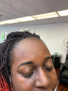 Eyebrow Tattoo result by Pretty In Ink by Mya Nikkila in Vancouver, WA