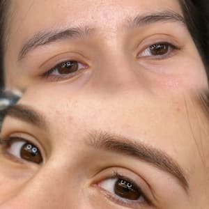 Eyebrow Tattoo result by Pretty In Ink by Mya Nikkila in Vancouver, WA