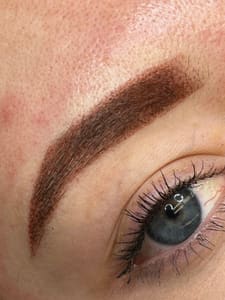 Eyebrow Tattoo result by Pretty In Ink by Mya Nikkila in Vancouver, WA