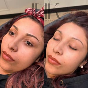 Eyebrow Tattoo result by Pretty In Ink By Sasha LLC in Temecula, CA