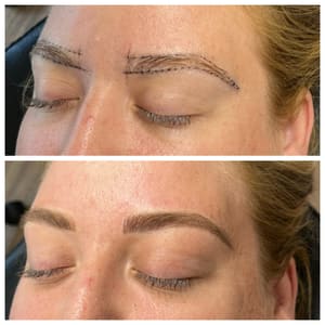 Eyebrow Tattoo result by Pretty In Ink Microblading Studio LLC in Utica, NY