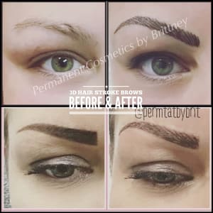 Eyebrow Tattoo result by Pretty in INK - Permanent Cosmetics by Brittney in Logan, UT