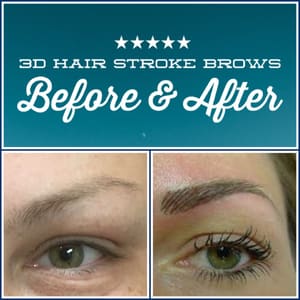 Eyebrow Tattoo result by Pretty in INK - Permanent Cosmetics by Brittney in Logan, UT