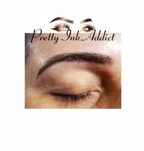 Eyebrow Tattoo result by Pretty Ink Addict in Cypress, TX