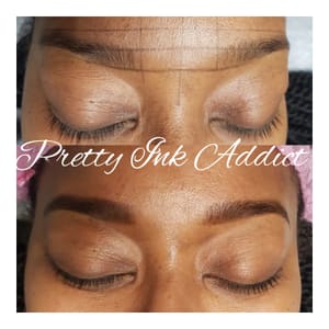 Eyebrow Tattoo result by Pretty Ink Addict in Cypress, TX