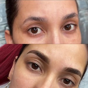 Eyebrow Tattoo result by Pretty Ink Artistry in Cohoes, NY