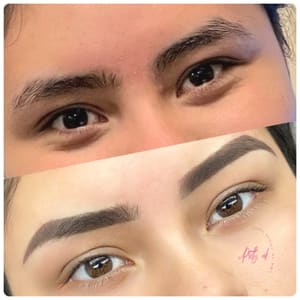 Eyebrow Tattoo result by Pretty Ink, LLC in Seattle, WA