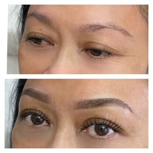 Eyebrow Tattoo result by Pretty Ink, LLC in Seattle, WA
