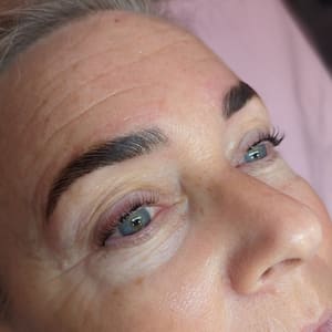 Eyebrow Tattoo result by Pretty Ink Permanent Cosmetics Studio in Clearwater, FL