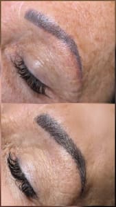 Eyebrow Tattoo result by Pretty Lashes Lounge LLC in Idaho Falls, ID