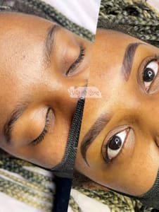 Eyebrow Tattoo result by Pretty Me Brows in Jersey Village, TX