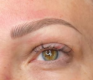 Eyebrow Tattoo result by Pretty N' Ink Permanent Cosmetic Studio in Grand Blanc, MI