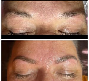 Eyebrow Tattoo result by Pretty N Ink Permanent Makeup in Columbia, MS